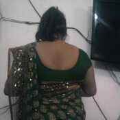 my wife's ass in saree