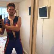 Me in tight lycra