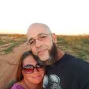 Us out mud riding having fun.... love my man