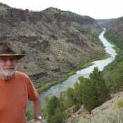 Rio Grande near hot springs. Taken 2015.