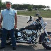 My Harley-Davidson in Texas