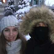 Yes it was that cold.. -26c
