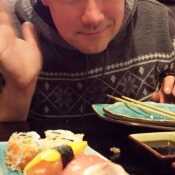 Loving sushi