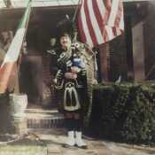That’s me in my piping days! Off tot he 5 ave St Pats parade