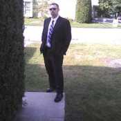 Me in a suit!