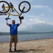 Bike over Mt. Fuji