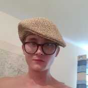 Me my hat and glasses