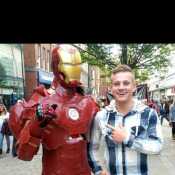 Just me and iron man 
