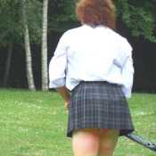 this one was me playing hocky at a schoolgirl picnic last year.