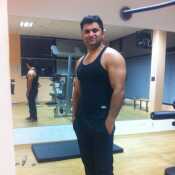 In gym