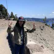 Me at Crater Lake