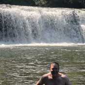 Skinny dipping at Hooker falls! Check one off the bucket list!