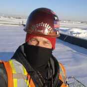 Cold a** day at work 