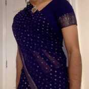 me in saree