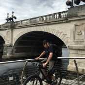 Biking on the Thames