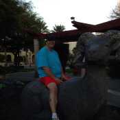 me in palm spring have fun