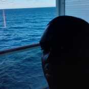 On a cruise to the Bahamas