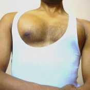my chest -Tempttaion for females to take me to bed 