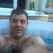 Just me in my hot tub