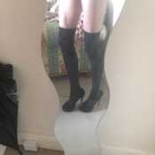 Stockings and heels x