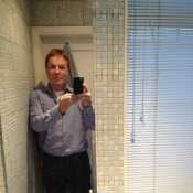Selfie in the bathroom- very romantic!!