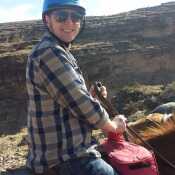me on a horse lol