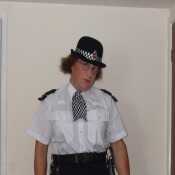 a better one of my new police uniform.