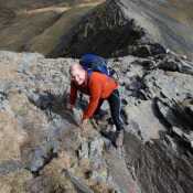 I like adventure. On the edge, in the Lake District.