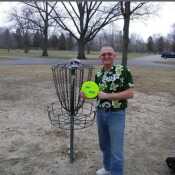Frisbee golf in Michigan...