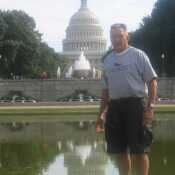 Me in Wash DC for Work. Nice Bulge for you in my Cargo Shorts.