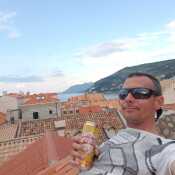 Croatia rooftop beers