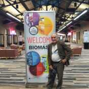 The International Biomass Conf.. in 2023 (where presented a paper on energy crops)