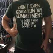 One of my favorite t-shirts that I earn
