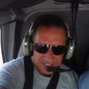 Flew helicopter to Grand Canyon from Vegas