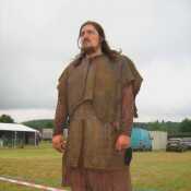 This is me in costume on set of Robin Hood in 2009
