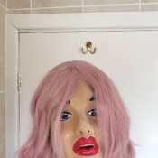 Mask & Pink wig