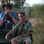 On safari 
