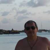 En las playas de Aruba