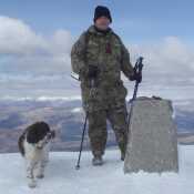 Me at the top of Ben Nevis 