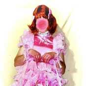 Me in my favorite sissy maid uniform. :)