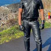 i am a real time leather man