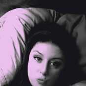 In bed selfie lol