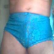 blue panties