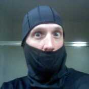 Cold weather bicycling ninja