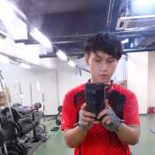 At the gym!