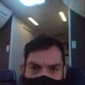 Landed in Phoenix, got warm QUICK! Wanted to take the mask OFF