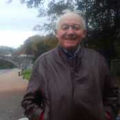 Tony at the River Weir in Lucan