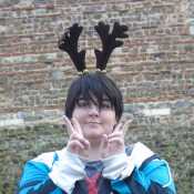 me as eren jeager at 2018 xmas meet up