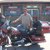 the day I picked up the Harley