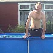 me in the pool